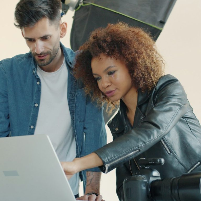 Client approving an AI avatar video