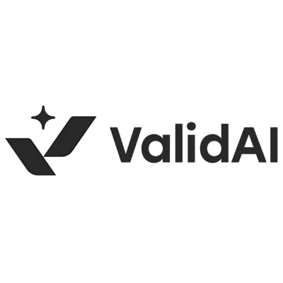 ValidAI logo ValidAI logo, Appalanca client
